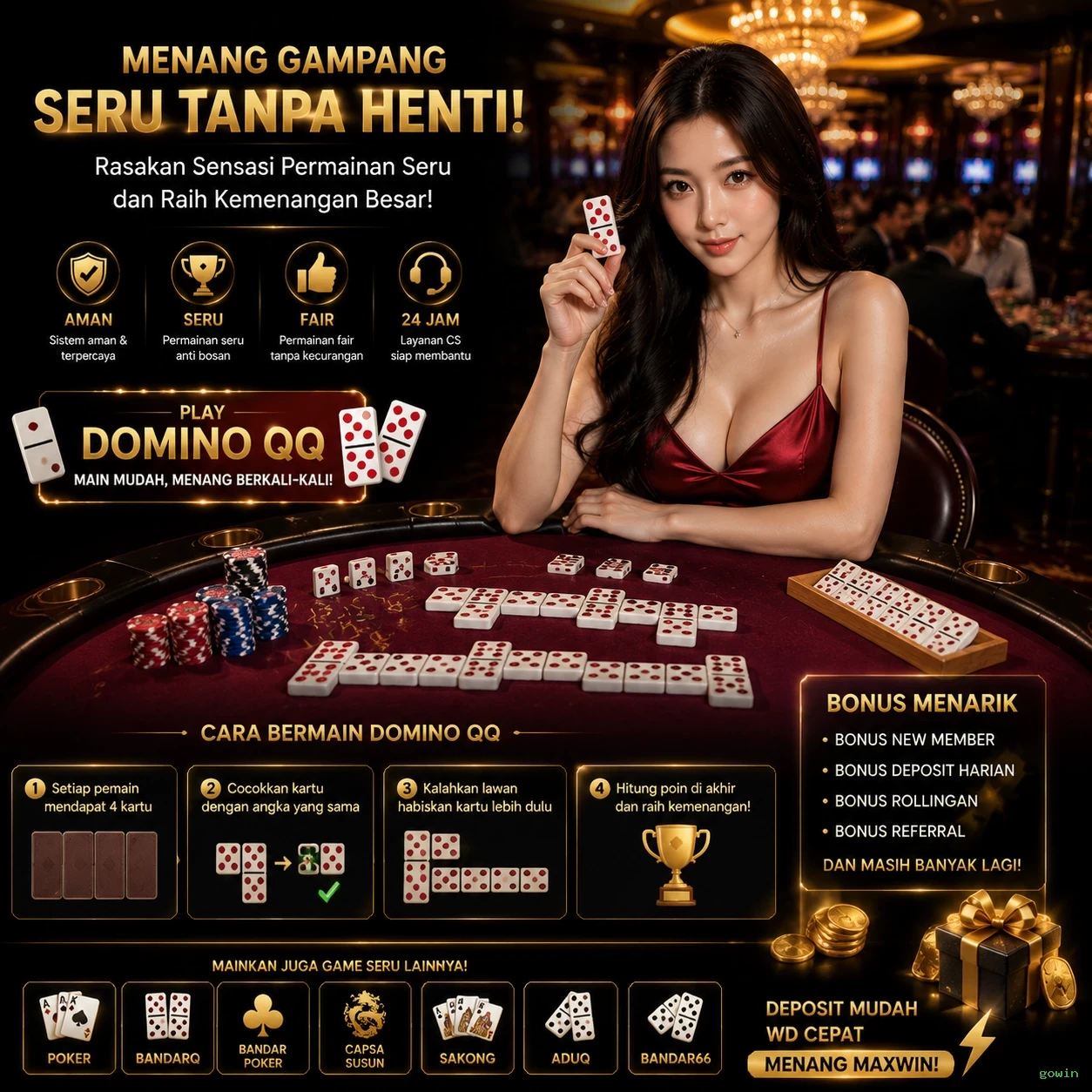 gowin Bonus Menarik